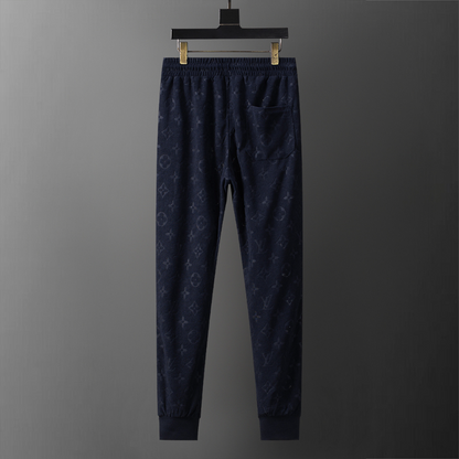 LVC300 New men's autumn and winter long sleeved suit top+pants clothing