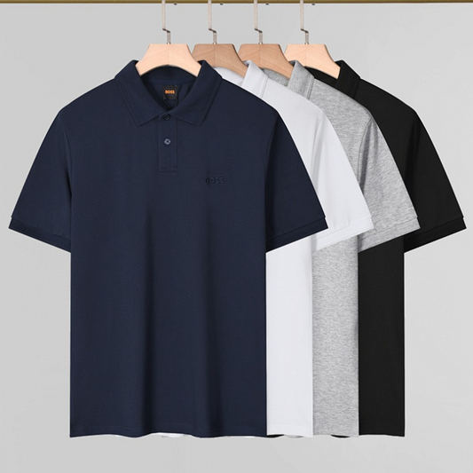 BSC2 New men's summer short sleeved polo collar clothing
