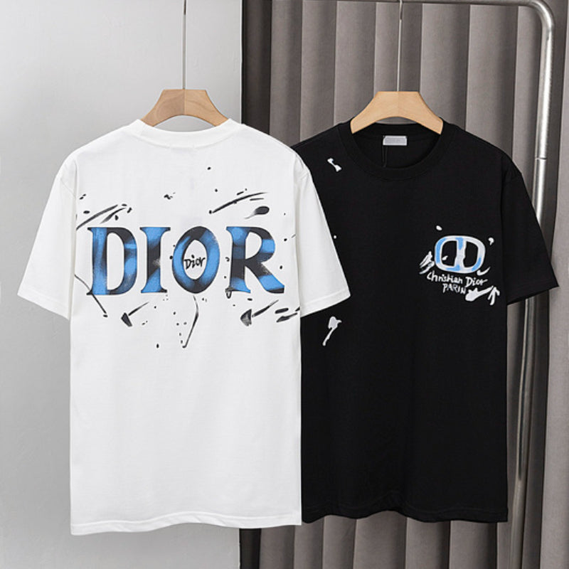 DIC122  Men's and women's summer short-sleeved T-shirt clothes