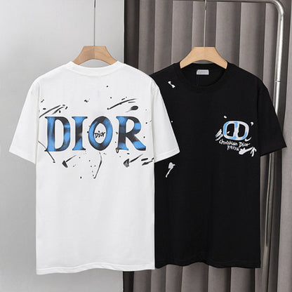 DIC122  Men's and women's summer short-sleeved T-shirt clothes
