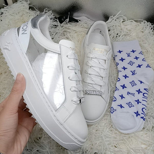 BMLS2 shoes Women Leather Shoes with all packaging