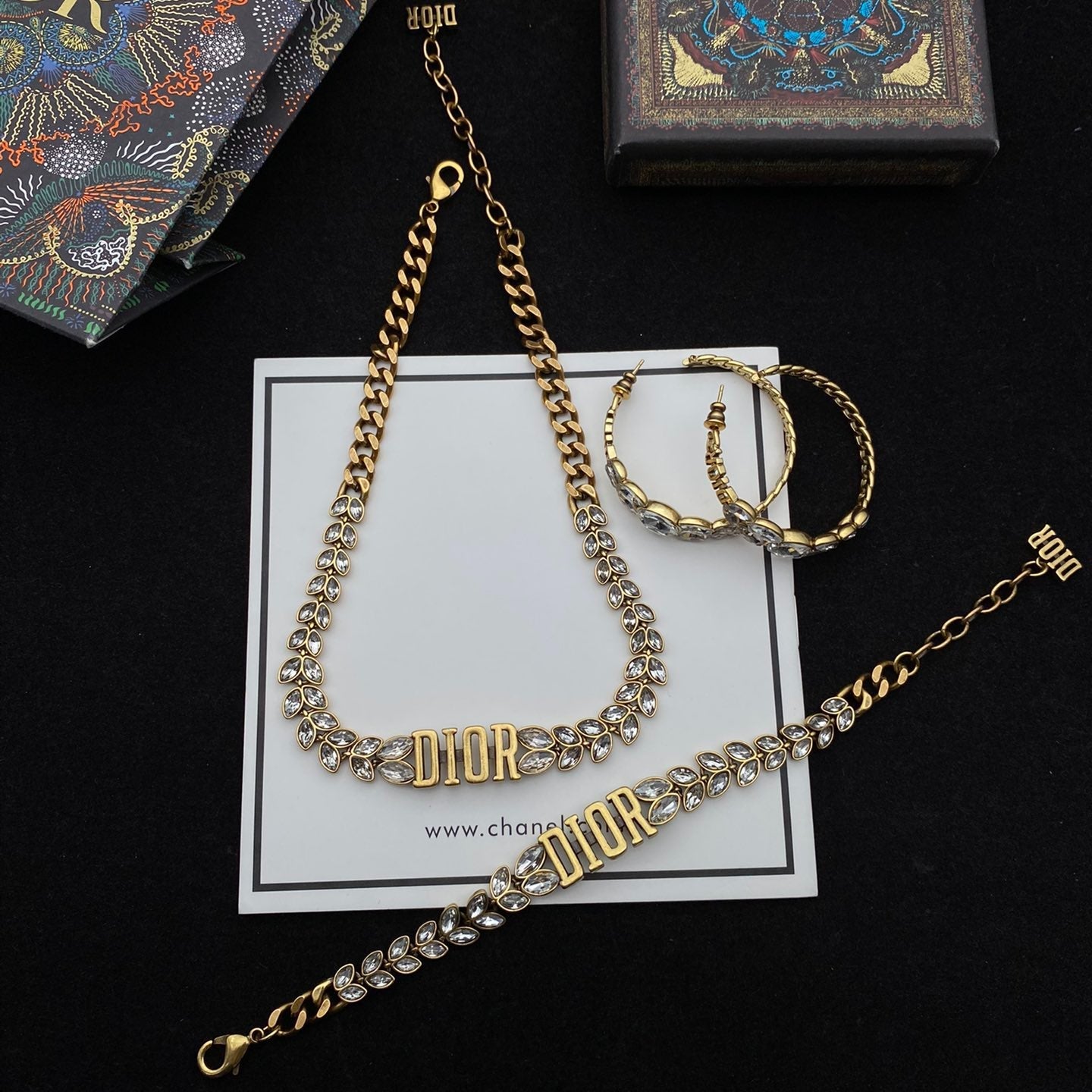 DNS1 Wheat Ear Series Set ❤️ Classic retro style necklace, bracelet, earring jewelry for women