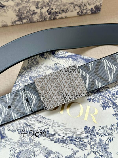 DBL4 Real leather 4.0CM 95-125CM Belt with all packing