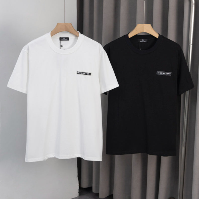 MOC030  Men's and women's summer short-sleeved T-shirt clothes
