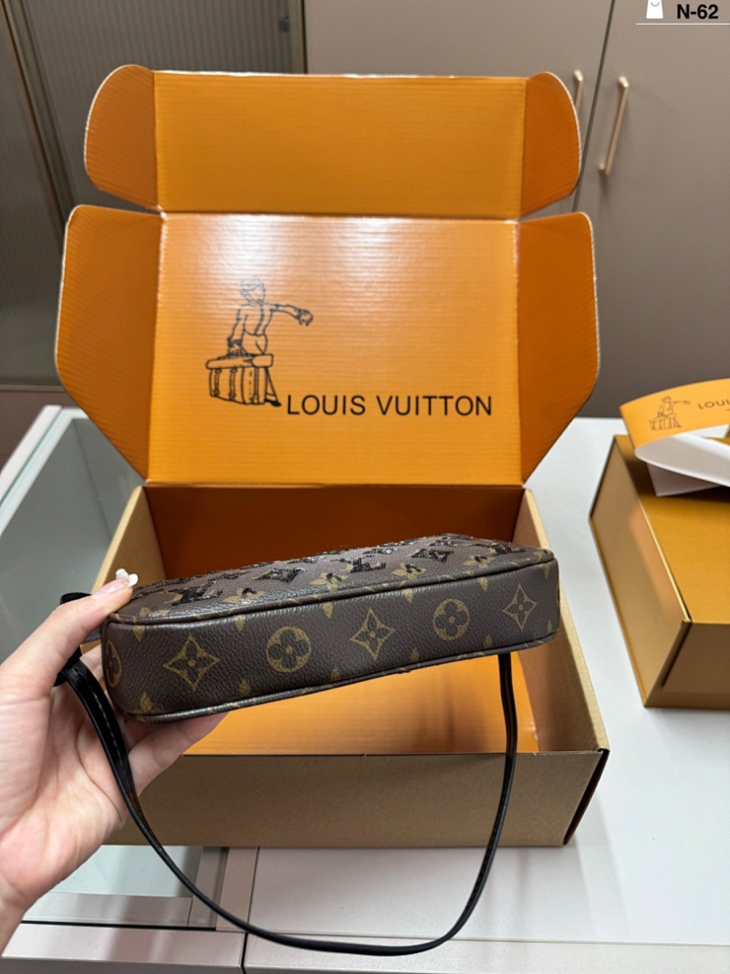 MLP010  Women's new sequin vintage flower 23 × 13cm folding box bag