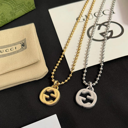 X582 Women's new fashion titanium steel necklace  jewelry