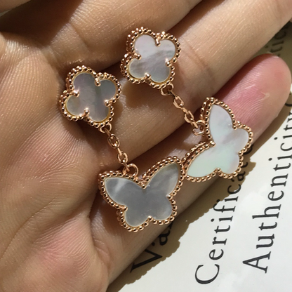 VAE52  Women's new butterfly earring jewelry