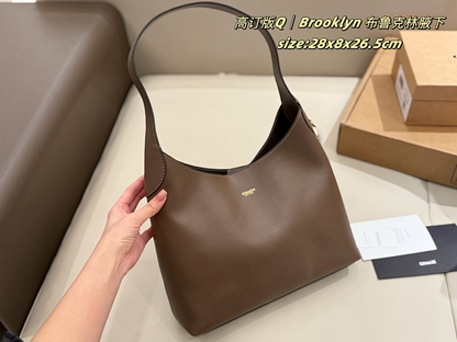 ACP59 Leather Bag 28-8-26.5CM Handbag With Box
