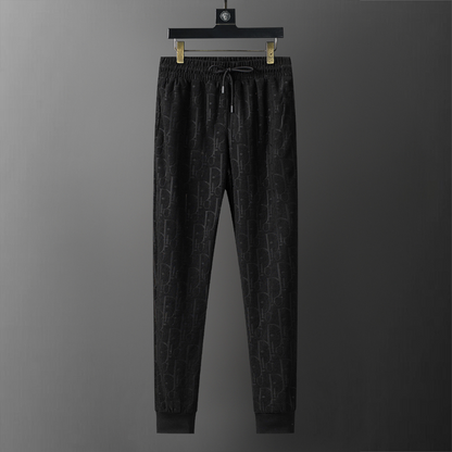 DIC130 New men's autumn and winter long sleeved suit top+pants clothing