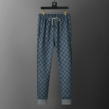 GUC202 New men's autumn and winter long sleeved suit top+pants clothing