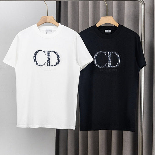 DIC35 New men's and women's summer pure cotton top T-shirt clothing