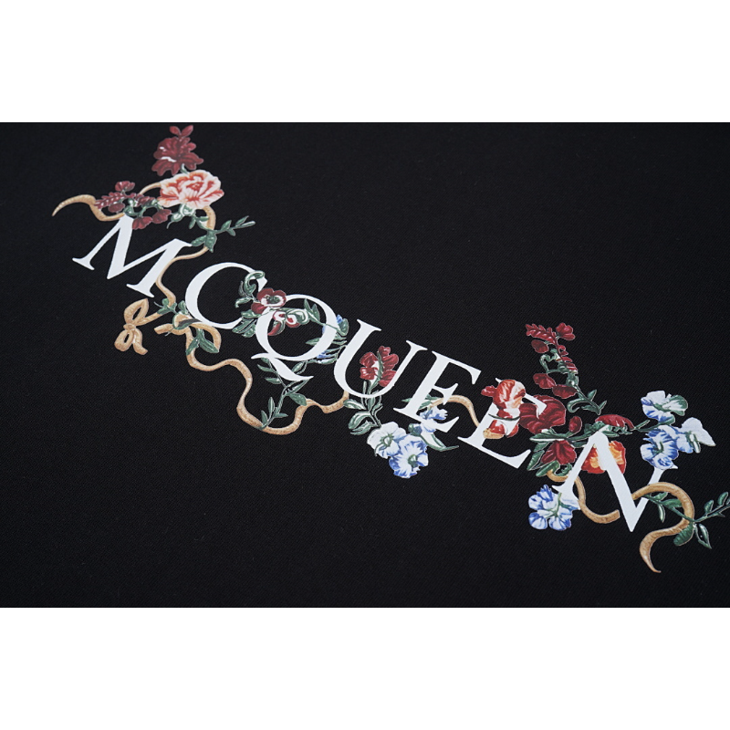 MQC7 New men's and women's summer pure cotton top T-shirt clothing