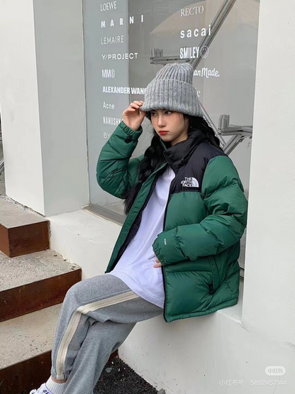 105933  Men's and women's classic down jacket from the north clother