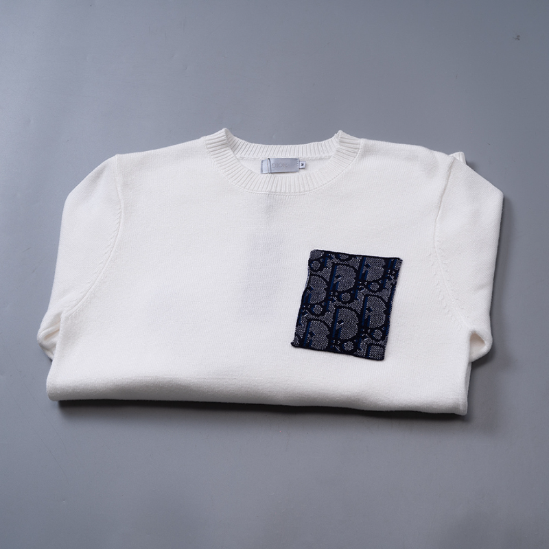 DIC202 New men's autumn and winter round neck sweater pullover sweater wool sweater clothing