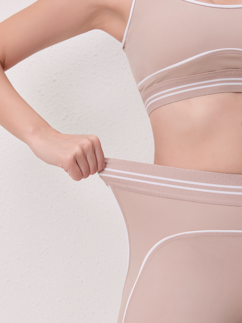 alo5110 High Waist Butt Lifting Yoga Set with Seamless Leggings and Sports Bra for Women Workout Gym Fitness