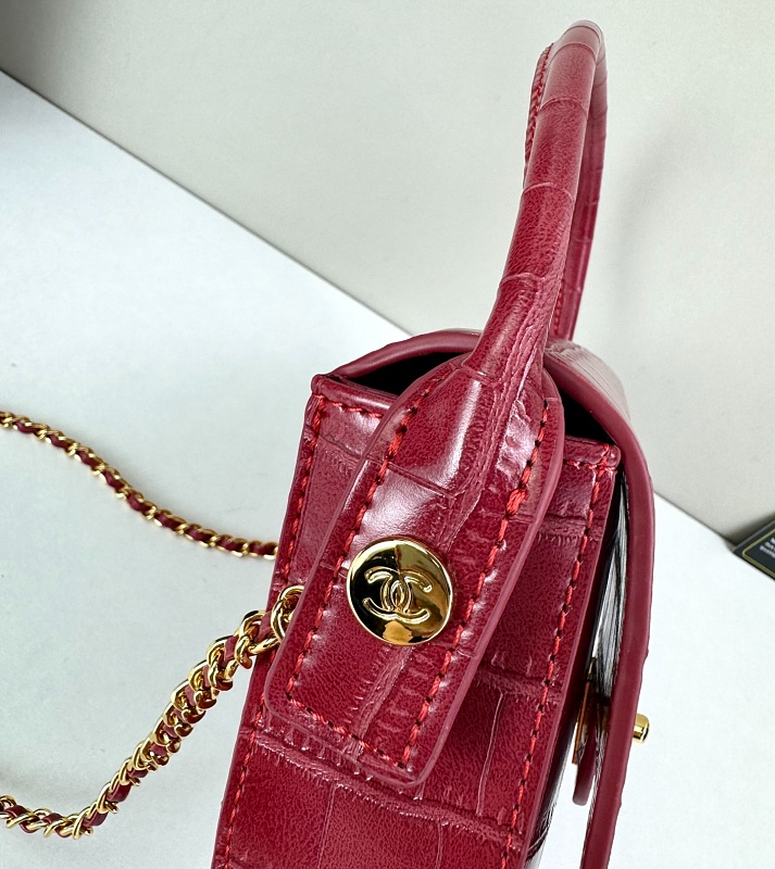 LCP00 Leather bag 19-14-5CM Shoulder bags