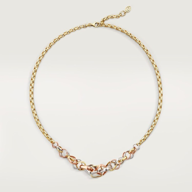 X734   Men's and women's titanium steel necklace jewelry