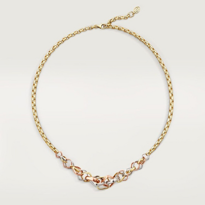 X734   Men's and women's titanium steel necklace jewelry