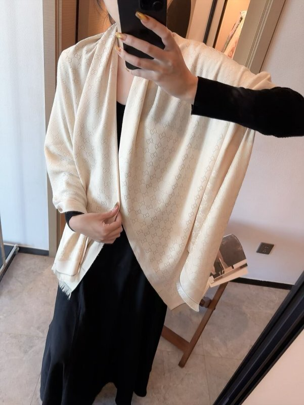 XGC15 Cashmere blend 65-195CM Silk Scarf