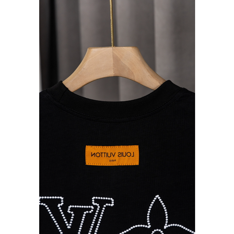 LVC49 New men's and women's summer pure cotton top T-shirt clothing