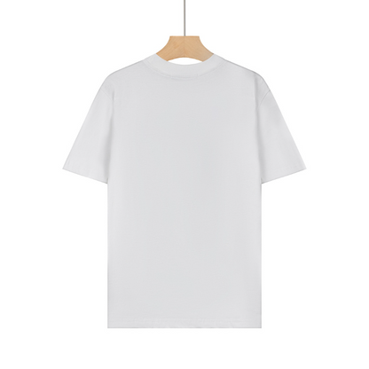 PRC35  New men's and women's summer pure cotton short sleeved top clothing