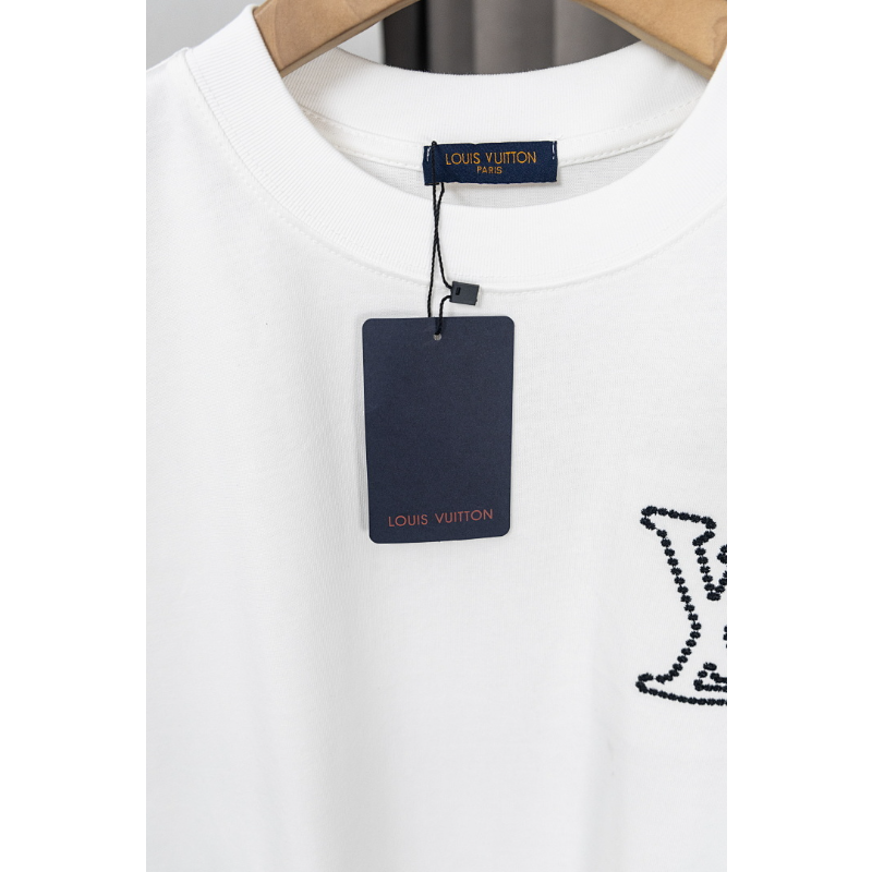 LVC49 New men's and women's summer pure cotton top T-shirt clothing