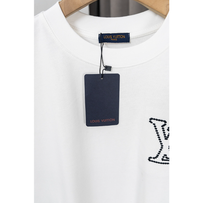 LVC49 New men's and women's summer pure cotton top T-shirt clothing