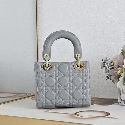 LDP56 Leather bag 17-15-8cm Hand bag