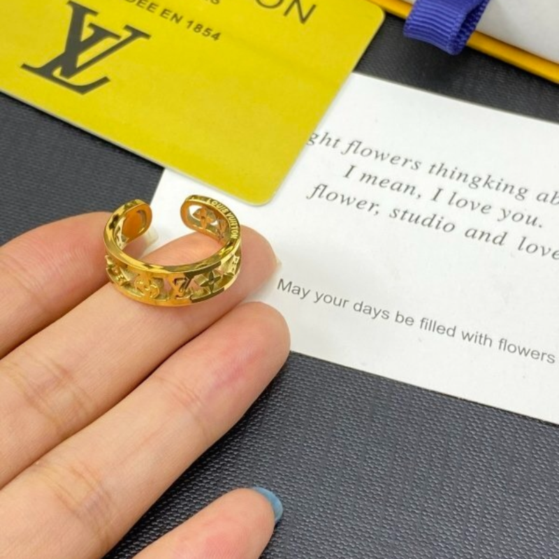 J147   Women's Titanium Steel Ring Jewelry