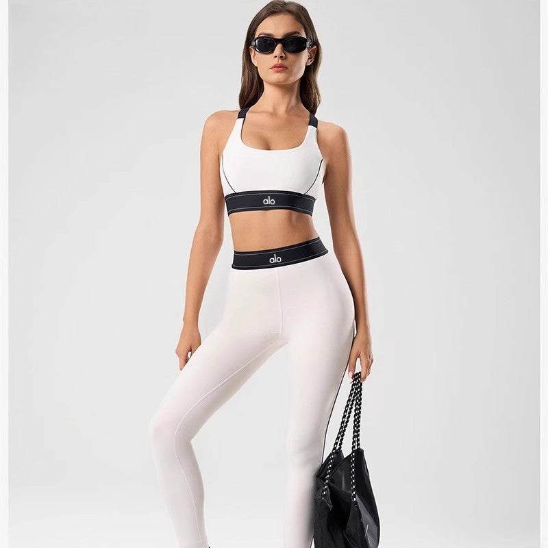 PALC10 Women's Butt-Lifting Yoga 2-Piece Set - Versatile Tank Top for Workout, Running & Pilates clothes