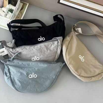 PALB3 Men's and women's crescent shaped bags are casual and versatile, lightweight and trendy armpit dumpling bags