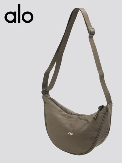 PALB3 Men's and women's crescent shaped bags are casual and versatile, lightweight and trendy armpit dumpling bags