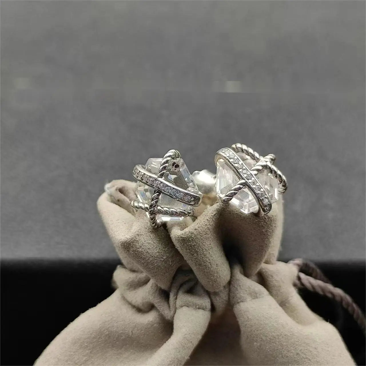 High Quality Fashion Classic 925 Silver Dy New Stud Earrings For Everyday Wear