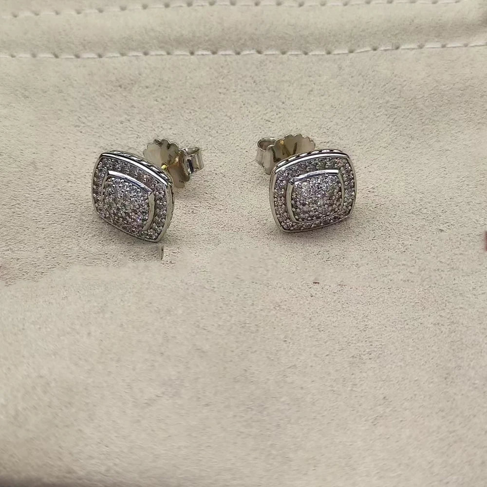 High Quality Fashion Classic 925 Silver Dy New Stud Earrings For Everyday Wear