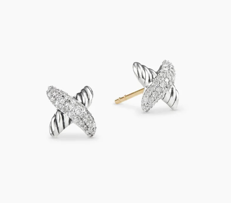 High Quality Fashion Classic 925 Silver Dy New Stud Earrings For Everyday Wear