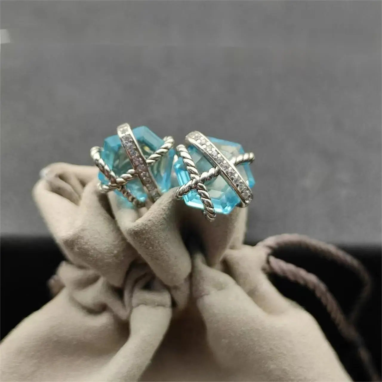 High Quality Fashion Classic 925 Silver Dy New Stud Earrings For Everyday Wear