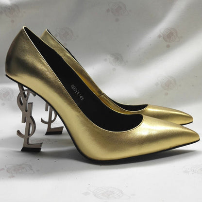 OYS1 Leather 10.5CM High heels size 35-41 women shoes with box