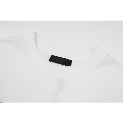 PRC36  New men's and women's summer pure cotton short sleeved top clothing