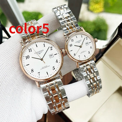 OW4   Lovers watch classic three-pin design noble atmosphere