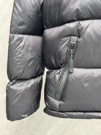 109765   New striped hooded sleeveless down jacket Top quliaty 1:1 clother