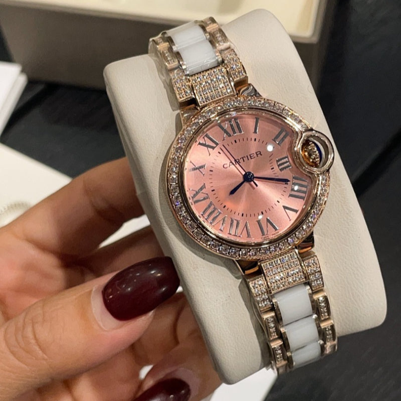 CW25  New exquisite fisheye glass 33mm quartz watch