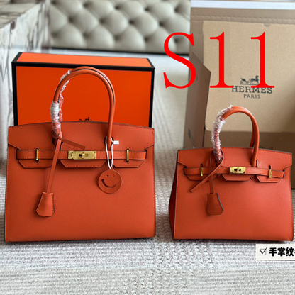 MHP6 Classic leather handbag 25CM 30CM With Box