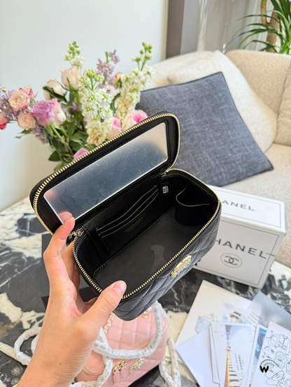 ACP66 Leather Bags 19CM Bag with Box