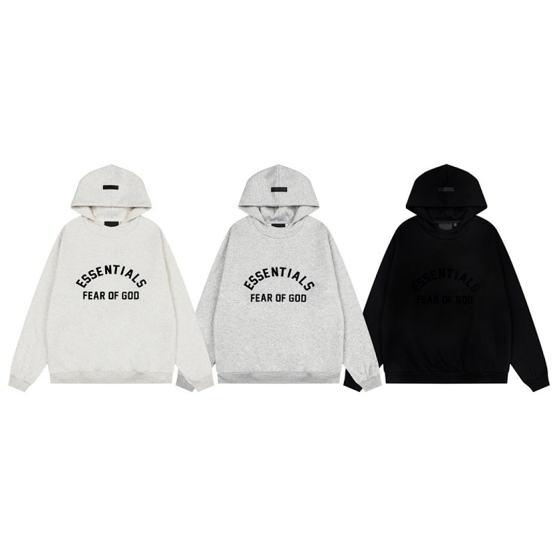 FGC6 New Men's and Women's Hoodies Hoodies Hoodies Thin Velvet Loose Clothing