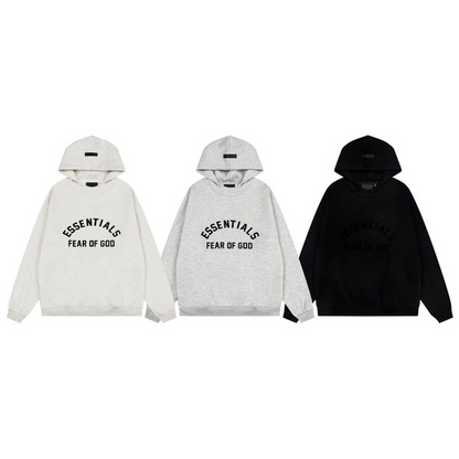 FGC6 New Men's and Women's Hoodies Hoodies Hoodies Thin Velvet Loose Clothing