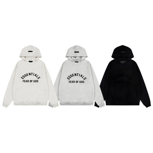 FGC6 New Men's and Women's Hoodies Hoodies Hoodies Thin Velvet Loose Clothing