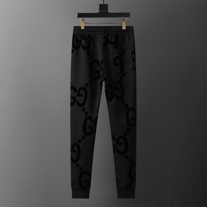 GUC200 New men's autumn and winter long sleeved suit top+pants clothing