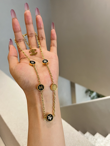 X742   Women's new titanium steel necklace jewelry