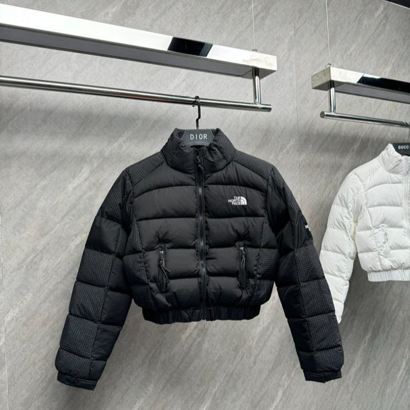 106175  Women's North Short Splicing Down Jacket Clothes