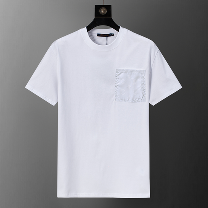 LVC122 New men's and women's summer pure cotton short sleeved top clothing